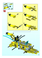 LEGO 8459 instructions page 19 – build guide