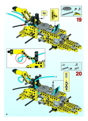 LEGO 8459 instructions page 20 – build guide