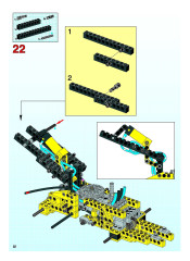 LEGO 8459 instructions page 22 – build guide