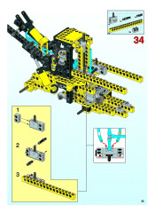 LEGO 8459 instructions page 35 – build guide