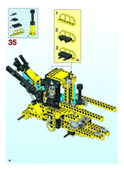 LEGO 8459 instructions page 36 – build guide