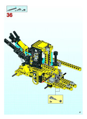 LEGO 8459 instructions page 37 – build guide