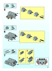 LEGO 8459 instructions page 39 – build guide
