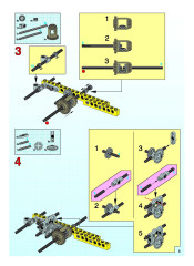 LEGO 8459 instructions page 5 – build guide