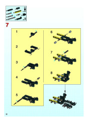 LEGO 8459 instructions page 52 – build guide
