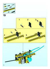 LEGO 8459 instructions page 74 – build guide