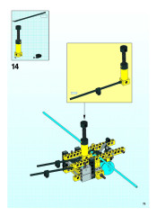 LEGO 8459 instructions page 75 – build guide