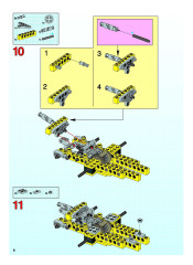 LEGO 8459 instructions page 8 – build guide