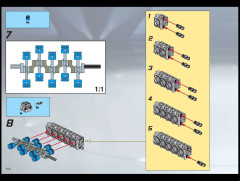 LEGO 8461 instructions page 104 – build guide