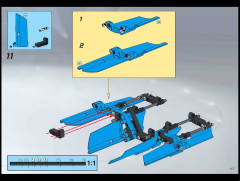 LEGO 8461 instructions page 117 – build guide