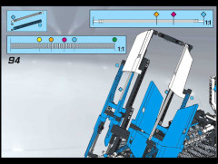 LEGO 8461 instructions page 121 – build guide