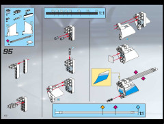 LEGO 8461 instructions page 122 – build guide