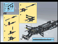 LEGO 8461 instructions page 19 – build guide
