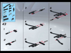 LEGO 8461 instructions page 35 – build guide