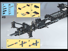 LEGO 8461 instructions page 38 – build guide