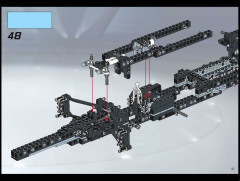 LEGO 8461 instructions page 45 – build guide
