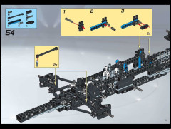 LEGO 8461 instructions page 51 – build guide