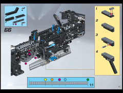 LEGO 8461 instructions page 65 – build guide