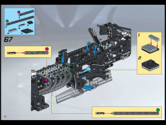 LEGO 8461 instructions page 66 – build guide