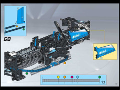 LEGO 8461 instructions page 67 – build guide