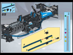 LEGO 8461 instructions page 68 – build guide