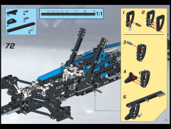 LEGO 8461 instructions page 73 – build guide