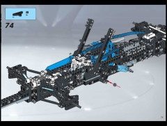 LEGO 8461 instructions page 75 – build guide