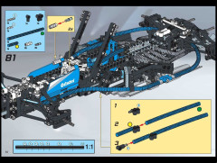 LEGO 8461 instructions page 84 – build guide