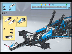 LEGO 8461 instructions page 85 – build guide