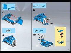 LEGO 8461 instructions page 87 – build guide