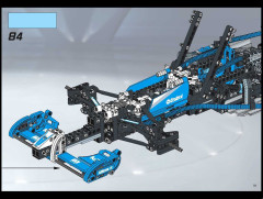 LEGO 8461 instructions page 91 – build guide