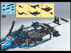 LEGO 8461 instructions page 96 – build guide