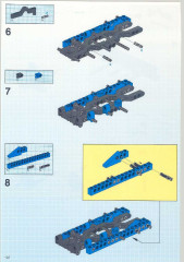 LEGO 8462 instructions page 122 – build guide