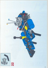 LEGO 8462 instructions page 125 – build guide