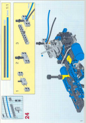 LEGO 8462 instructions page 127 – build guide