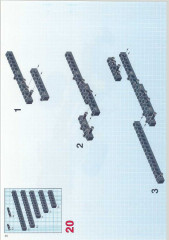 LEGO 8462 instructions page 20 – build guide