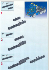 LEGO 8462 instructions page 3 – build guide