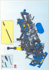 LEGO 8462 instructions page 38 – build guide