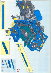 LEGO 8462 instructions page 51 – build guide