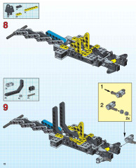 LEGO 8463 instructions page 10 – build guide