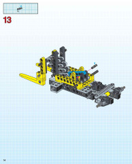 LEGO 8463 instructions page 14 – build guide