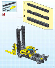 LEGO 8463 instructions page 17 – build guide