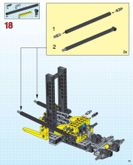 LEGO 8463 instructions page 19 – build guide