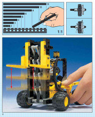 LEGO 8463 instructions page 2 – build guide