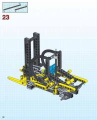 LEGO 8463 instructions page 24 – build guide