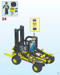 LEGO 8463 instructions page 25 – build guide