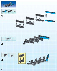 LEGO 8463 instructions page 4 – build guide