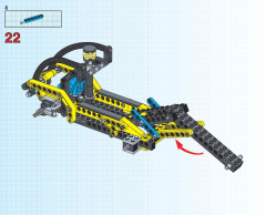 LEGO 8463 instructions page 40 – build guide
