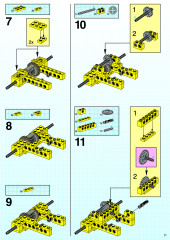 LEGO 8464 instructions page 11 – build guide