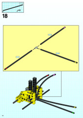 LEGO 8464 instructions page 14 – build guide